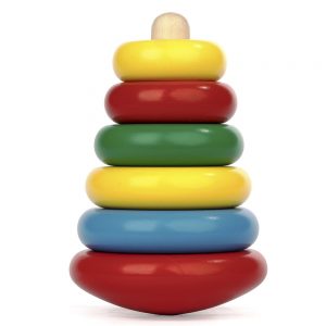 Іграшка Пірамідка Максі KOMAROVTOYS (A304)