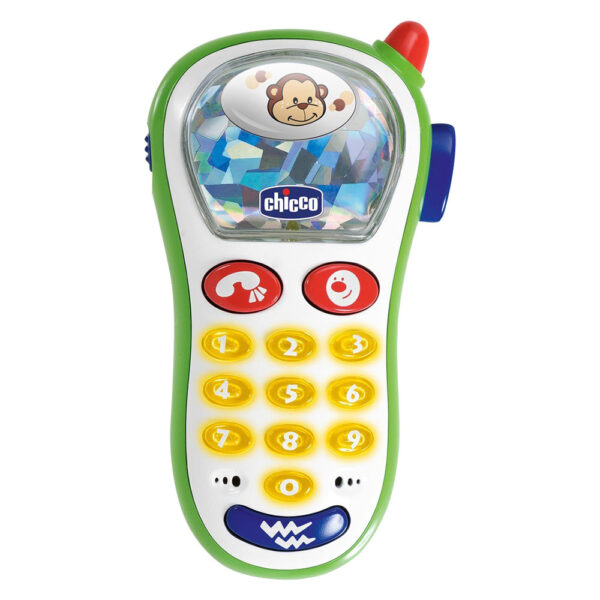 Музична іграшка Chicco Мобільний телефон зі світловими ефектами (60067.00) - babystreet.com.ua