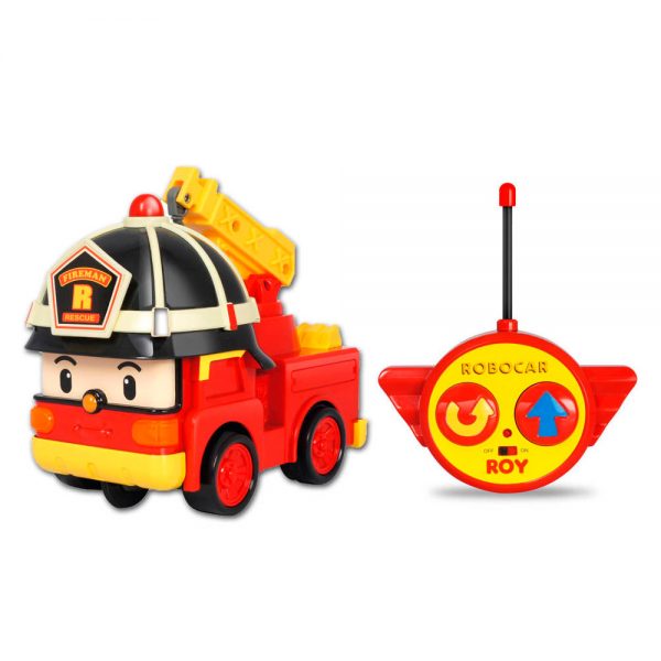 Іграшка Пожежна машина Рой на пульті управління Poli Robocar (83186)