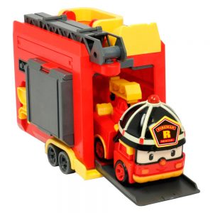 Ігровий набір Трансформер Рой з гаражем Poli Robocar (83073)