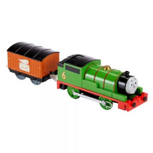 Паровозик Thomas and Friends Track master Персі з вагоном моторизований (BMK87/BML07)