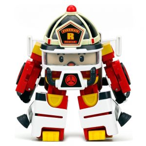 Ігрова фігурка Poli Robocar Рой в костюмі астронавта (83313)