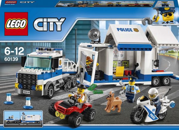 Конструктор LEGO City Мобільний командний центр (60139) – babystreet.com.ua