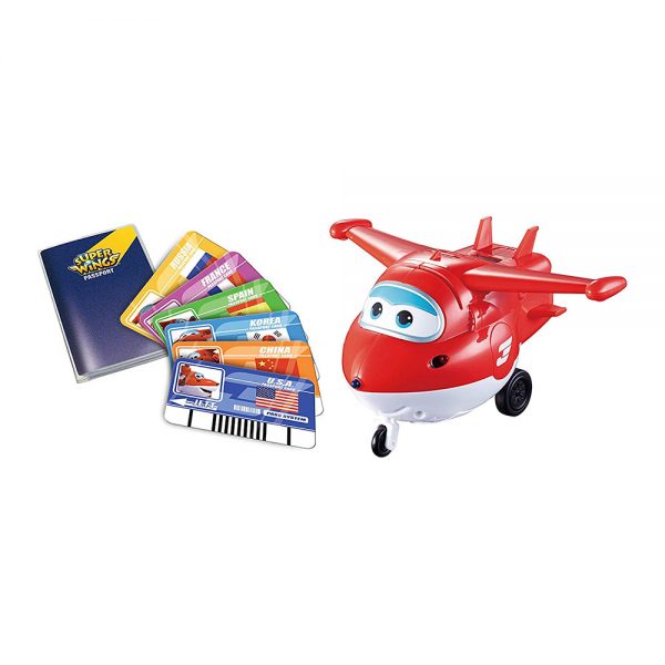 Інтерактивна іграшка Super Wings Jett з картками (YW710410) - babystreet.com.ua