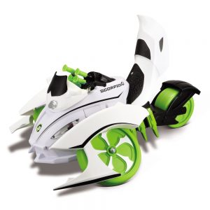 Машинка-трансформер Maisto Street troopers Scorpion на радіокеруванні біла (81182 white)