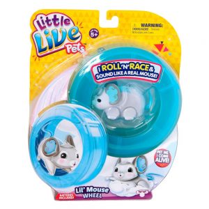 Інтерактивна іграшка Little Live Pets Мишеня Чудові крила із колесом (28193)