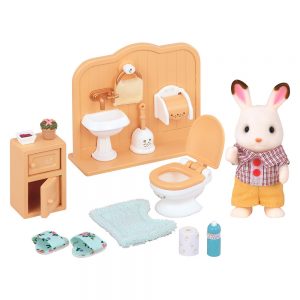 Ігровий набір Шоколадний Кролик-брат в туалеті Sylvanian Families (5015)