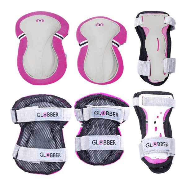 Захисний комплект для дітей GLOBBER рожевий до 25 кг (540-110) - babystreet.com.ua