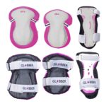 Захисний комплект для дітей GLOBBER рожевий 25-50 кг (541-110)