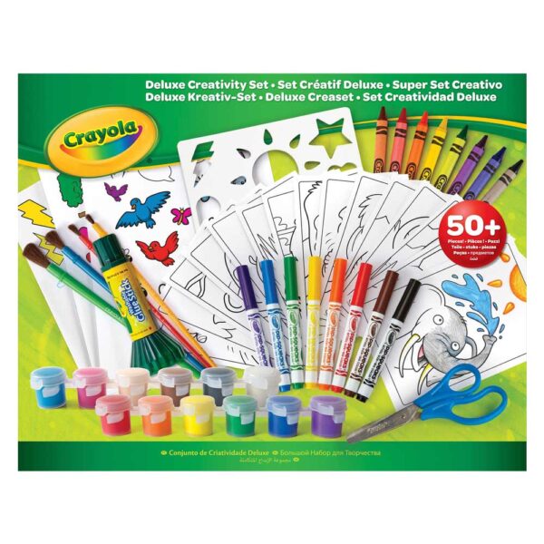 Мультинабір для творчості Crayola  фарбами і фломастерами