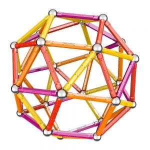 Магнітний конструктор GEOMAG Color 127 деталей (264)