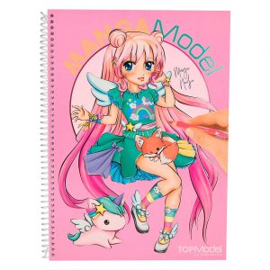 Розмальовка TOP Model Манга рожева (046581)