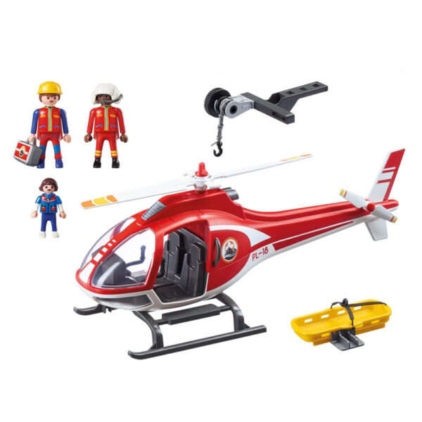 Конструктор Playmobil Гірничорятувальний вертоліт (9127)