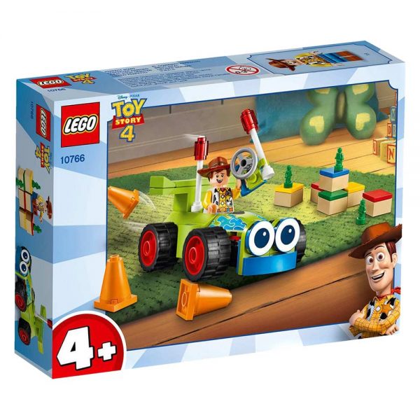 Конструктор LEGO Juniors Toy Story 4 Вуді на машині (10766) – babystreet.com.ua