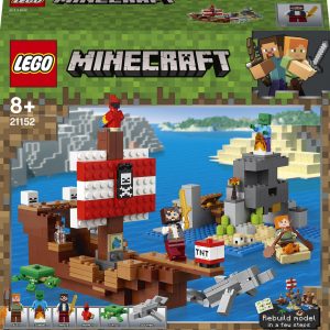 Конструктор LEGO Minecraft Пригоди на піратському кораблі (21152)