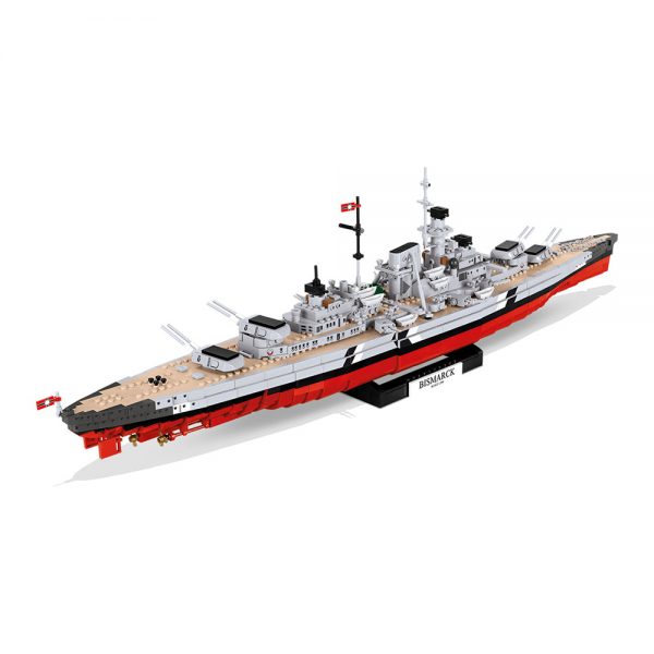 Конструктор COBI World of warships Лінкор Бісмарк (COBI-3081) - babystreet.com.ua