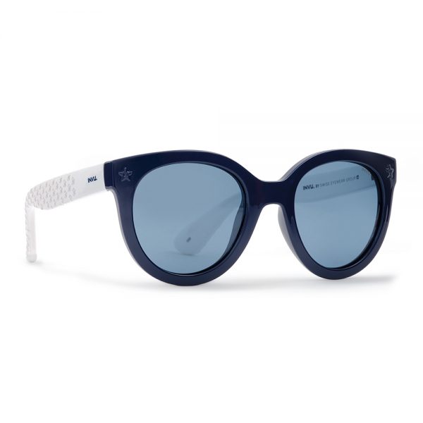 Сонцезахисні окуляри Polaroid Котяче око синьо-білі (2913D_K) – babystreet.com.ua