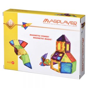 Конструктор Magplayer Магнітні плитки 32 елементи (MPL-32)