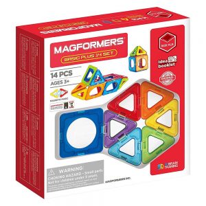 Магнітний конструктор Magformers Базовий плюс 14 деталей (715013)