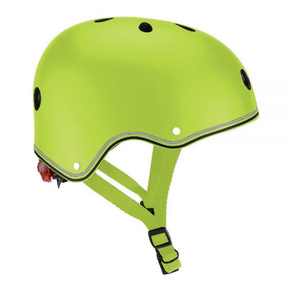 Захисний шолом Globber з ліхтариком зелений (505-106) - babystreet.com.ua