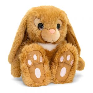 М'яка іграшка Keel toys Кроленя, що сидить коричневе 35 см (SR2519/1)