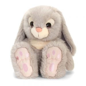 М'яка іграшка Keel toys Кроленя що сидить сіре 35 см (SR2519/3)