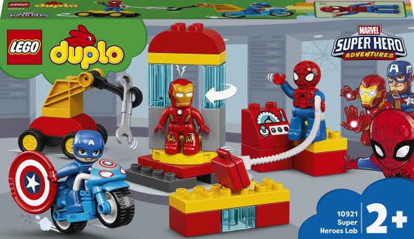 Конструктор LEGO Duplo Лабораторія супергероїв (10921) – babystreet.com.ua