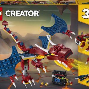 Конструктор LEGO Creator Вогняний дракон (31102)