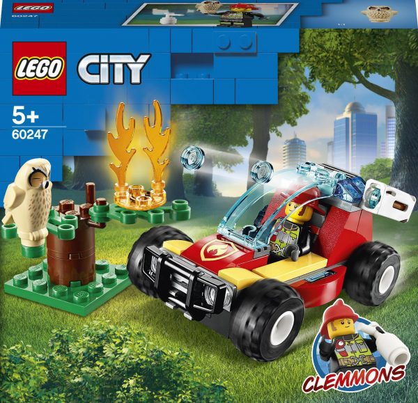 Конструктор LEGO City Пожежа в лісі (60247) – babystreet.com.ua