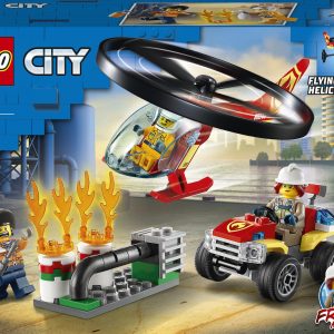 Конструктор LEGO City Пожежний загін на вертольоті (60248)