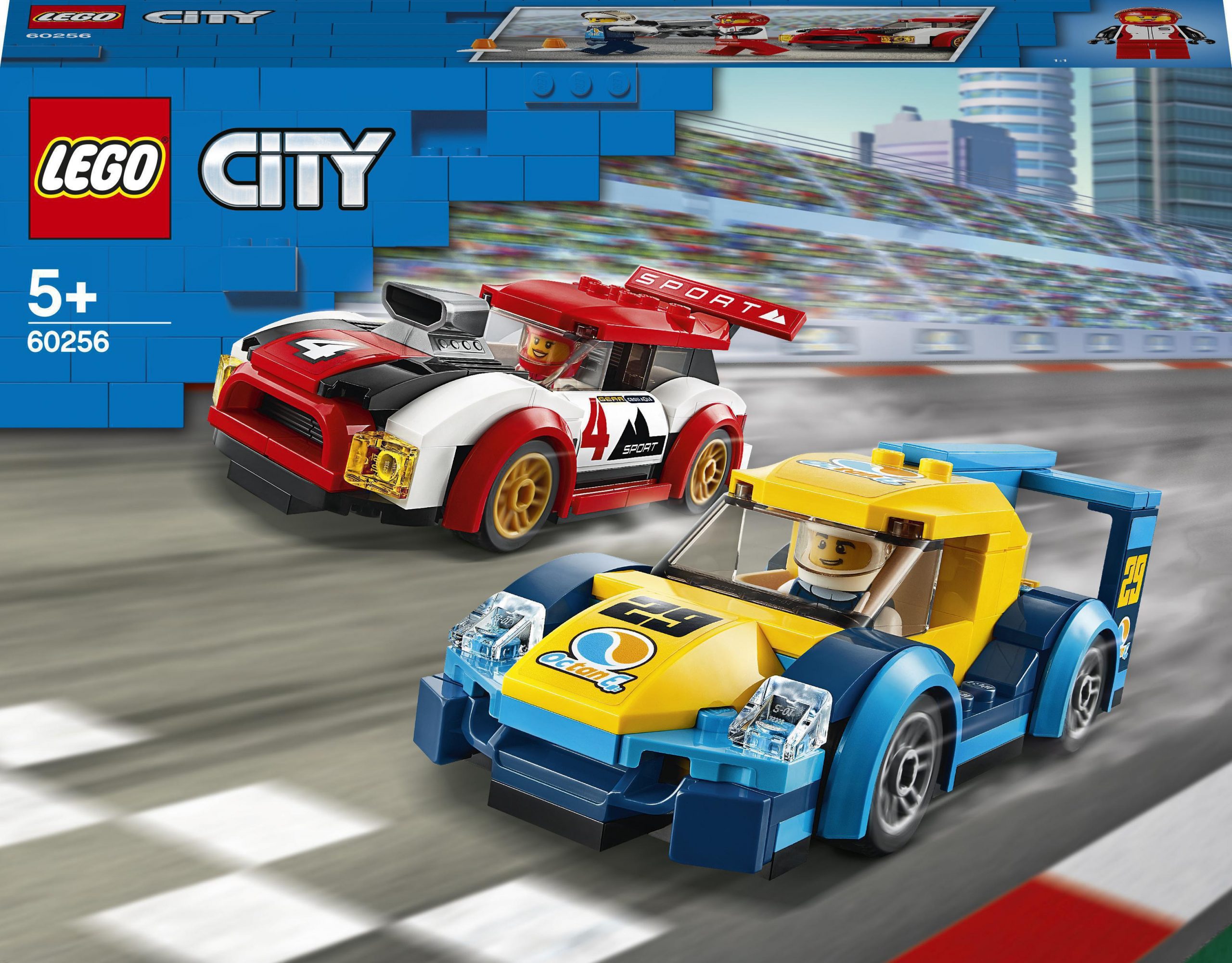 Конструктор LEGO City Гоночні автомобiлі (60256) 1 Конструктор LEGO City Гоночні автомобiлі (60256)