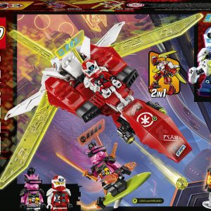 Конструктор LEGO Ninjago Робот-літак Кая (71707)