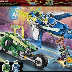 Конструктор LEGO Ninjago Швидкісні рейсери Джея і Ллойда (71709)