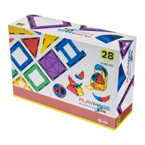 Конструктор Playmags Магнітний набір 28 елементів (PM164)