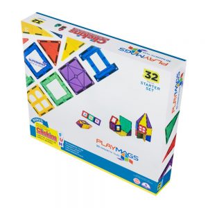 Конструктор Playmags Магнітний набір 32 елементи (PM165)
