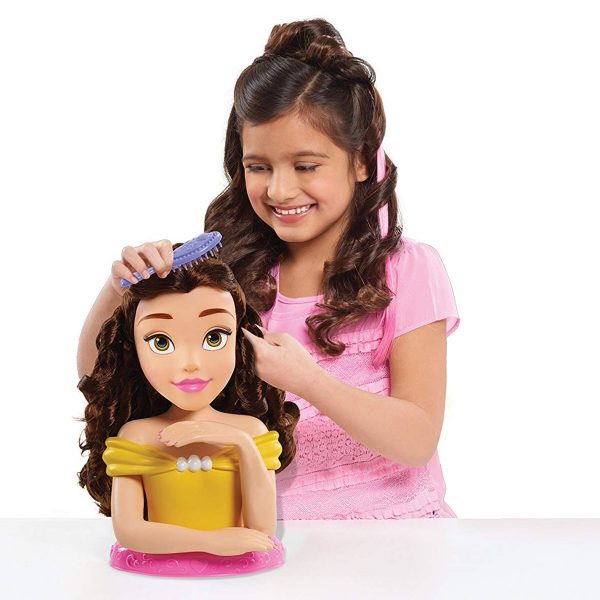 Кукла-манекен Just Play Disney Princess Белль для стилизирования причесок 87355 ТМ: Disney Princess – babystreet.com.ua