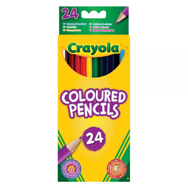 Кольорові олівці Crayola 24 шт (3624) - babystreet.com.ua