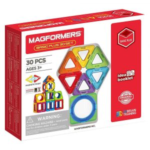 Магнітний конструктор Magformers Базовий плюс 30 деталей (715015)