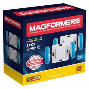 Магнітний конструктор Magformers Блакитні колеса (713025)