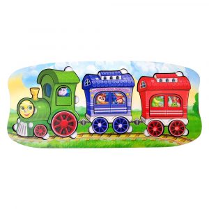 Сортер Little Panda Веселий паровозик 2 вагони (4823720032337)