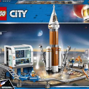 Конструктор LEGO City Ракета і пульт керування запуску у космос (60228)