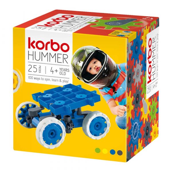 Конструктор Korbo Хаммер 25 деталей синій (R.1402В) – babystreet.com.ua
