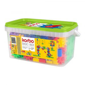 Конструктор Korbo Базовий 180 деталей (R.1405)