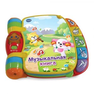Інтерактивна іграшка VTech Музична книга озвучена російською (80-166726)