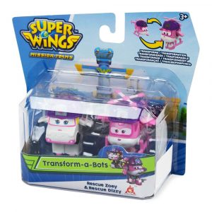 Набір фігурок-трансформерів Super Wings Діззі і Зої (EU730002E)
