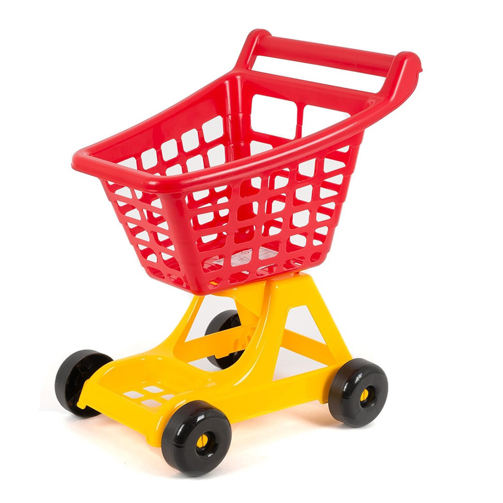 Візок для супермаркету ТехноК червоний (4227/4227-2) 1 Візок для супермаркету ТехноК червоний (4227/4227-2)