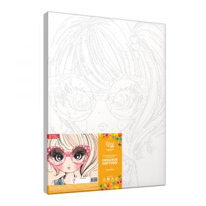 Набір для акрилового розпису за номерами Rosa start Cute GIRL (N00013267)