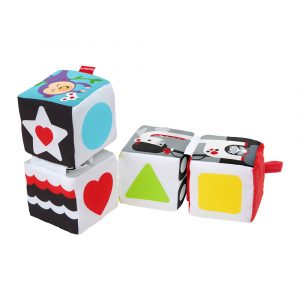 М'які кубики Fisher-Price Тропічні друзі (GFC37)