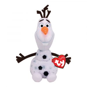 М'яка іграшка TY Frozen Олаф зі звуковим ефектом 25 см (90192)