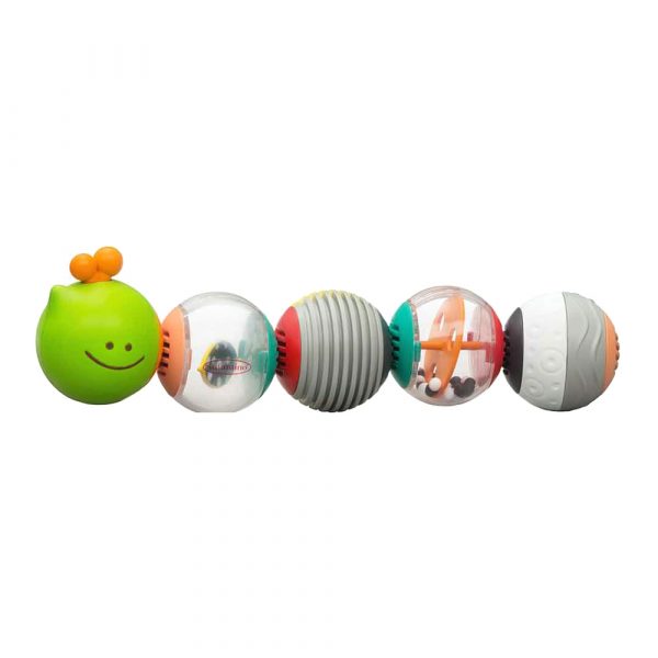 Розвивальна іграшка Infantino Гусінь (216560I) – babystreet.com.ua